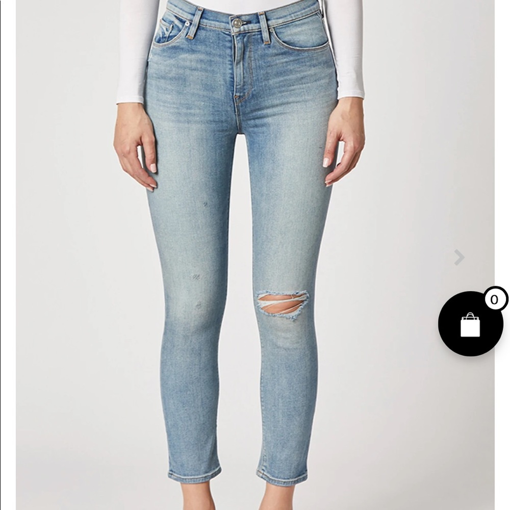 Hudson Holly high rise crop skinny